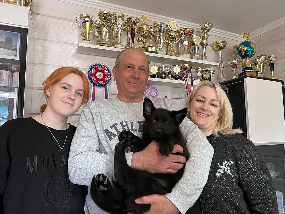 Очередной "чёрный бриллиант" вылетел из родительского гнезда и ...